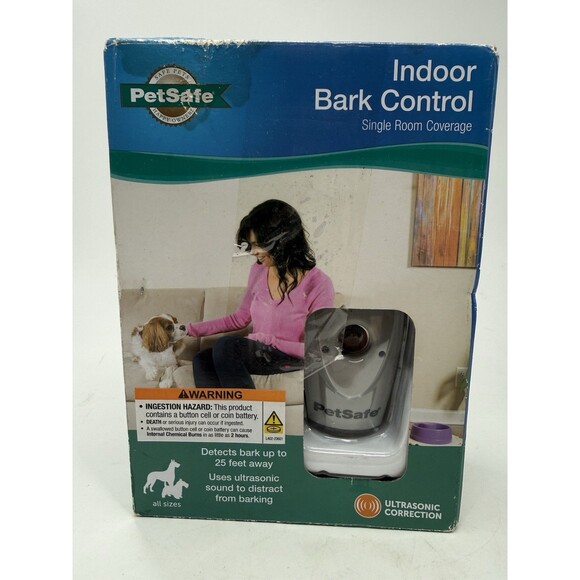 PetSafe Indoor Bark Control Ultrasonic Distraction Collar Not Needed - Picture 2 of 9